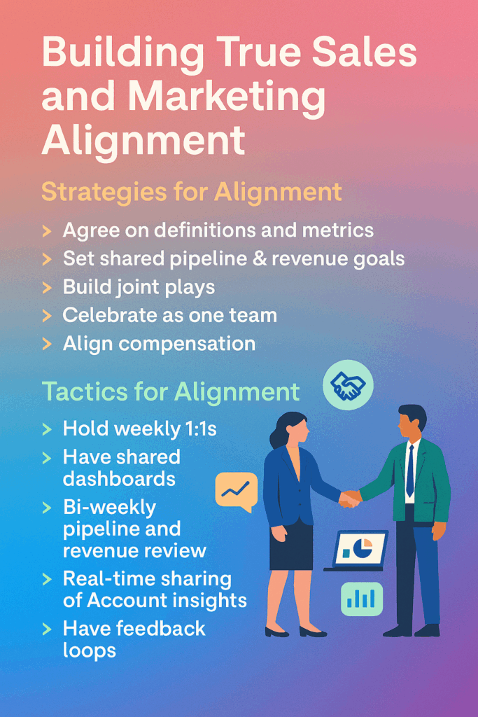 Sales and Marketing Alignment Infographic 2025
